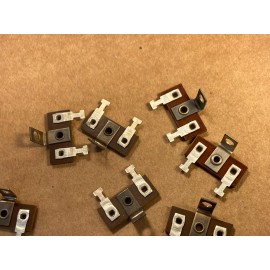 Unbranded Lot of 10 NOS 2-Lug Phenolic Terminal Strips with Solder Lugs for Tube Amp #B