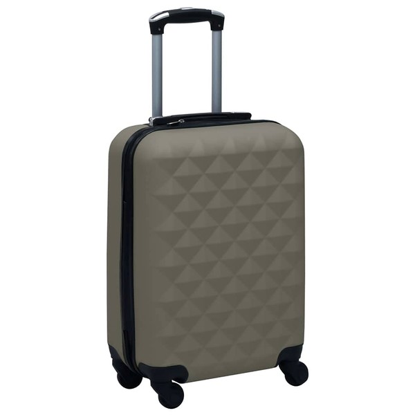 vidaXL Hardcase Trolley Suitcase in Anthracite - ABS Construction with