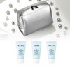 Hera Silver Square Pouch + Hera UV Protector Multi-Defense Fresh 45ml (3 pieces of 15ml) Set / 헤라 실버스퀘어 파우치+헤라 유브이 프로텍터 멀티 디펜스 프레쉬 45ml (15ml 3개) 세트