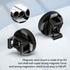 GAGIRA 12Pcs Cable Ties Magnetic, Multipurpose Magnetic Wire Clip, Cable