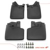 A-Premium Mud Flaps Splash Guards Mudguards Mudflaps [W/Hardware Accessories] Compatible
