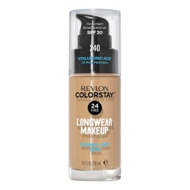 Base de maquillaje lquida Revlon ColorStay NormalDry COLORSTAY MAKE UP tono 240 medium beige - 30mL 100g                                              