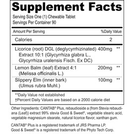 Priority One Vitamins Licorice Plus 90 Chewable Tablets