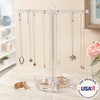 STORi 30 Peg Necklace Holder with Organizer Tray, Premium Quality
