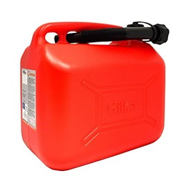 Hilka 84809530 10L Red Plastic Fuel Can