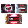 ICBEAMER Waterproof Universal Fit Most Motorcycle License Plate Frame w/