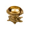 Spillbox Traditional handicrafted Brass Kuber Tortoise Diya | Kuber Oil