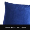 GIGIZAZA Decorative Throw Pillow Covers 26x26,Set of 2 Royal Blue