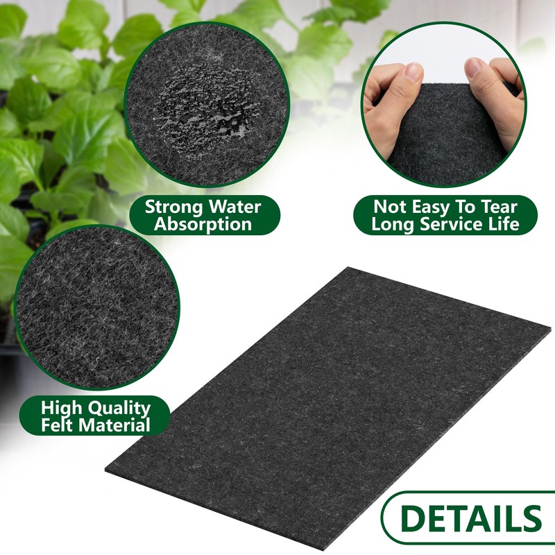 EBaokuup 12 Pcs 24-Cell Replacement Capillary Mats-13 x 8.3 Inches