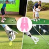 TIXIPEM Golf Simulator Tees [30PCS] - Plastic Golf Tees Use