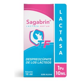 Sagabrin Tf 10ml, Lactasa En Gotas