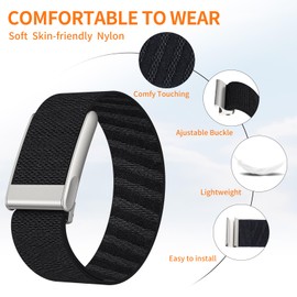Y-Kocos CoreKnit Wristband Compatible with WHOOP Life - ECG Ready, Soft Adjustable Comfortable Knit Versatile Replacement Bands for Whoop 5.0 Sleep, Accessory for Health & Fitness Wearable