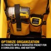 DEWALT Tool Bag, Water Resistant, Hard Bottom, 20-inch, Professional Tool