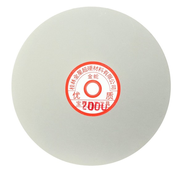 sourcingmap 6-inch 2000 Grit Diamond Coated Flat Lap Wheel Grinding