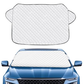 Sun Protection Car Windscreen, Windscreen Sun Protection, Sun, Dust, Snow, Ice, Suitable for Most Vehicles, 150 x 93 cm