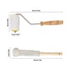 4PCS Honey Extractor Uncapping Needle Roller Wood Handle Honey Uncapper