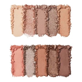 e.l.f. Paleta de Sombras de Ojos Perfect 10, Diez Tonos Ultra-pigmentados Shimmer y Mate, Vegano y Libre de Crueldad, Keep It Ethereal