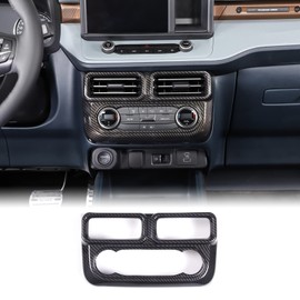 Car Center Console Air Outlet Cover Compatible with Ford Maverick 2022-2024 Car Air Conditioner Mode Switch Panel Decorative Cover Air Outlet Vent Frame Panel Cover Trim Protect Interior Accessories