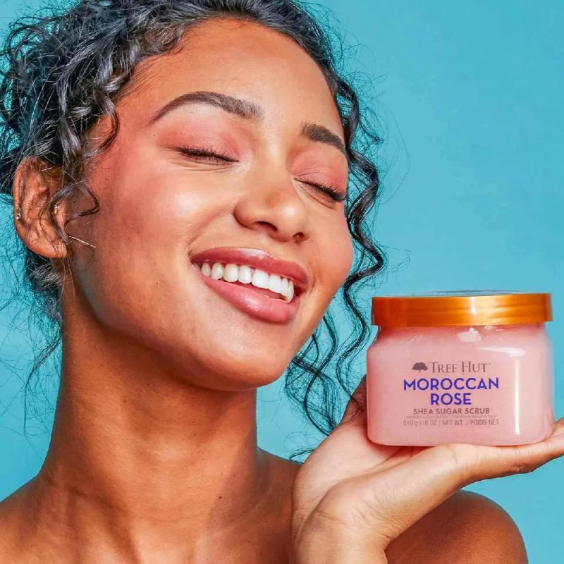 Exfoliante Corporal Moroccan Rose de 510g Tree Hut