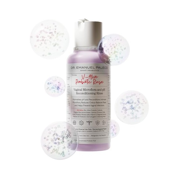 Dr. Emanuel Paleco Vaginal Probiotics Womens Combo Treatment for Odor