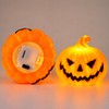 Halloween Pumpkin Lantern for Party Decor – Ghost Face Candle