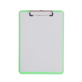 Maul writing board, plastic, A4 clipboard, hanging loop Green