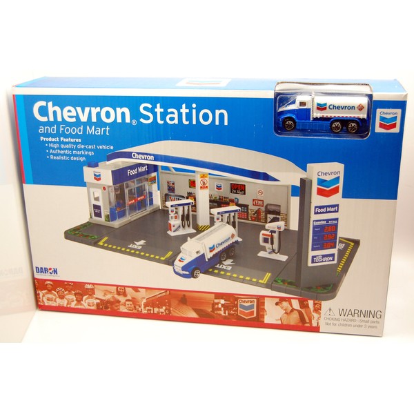 Daron Chevron Gas Station Playset