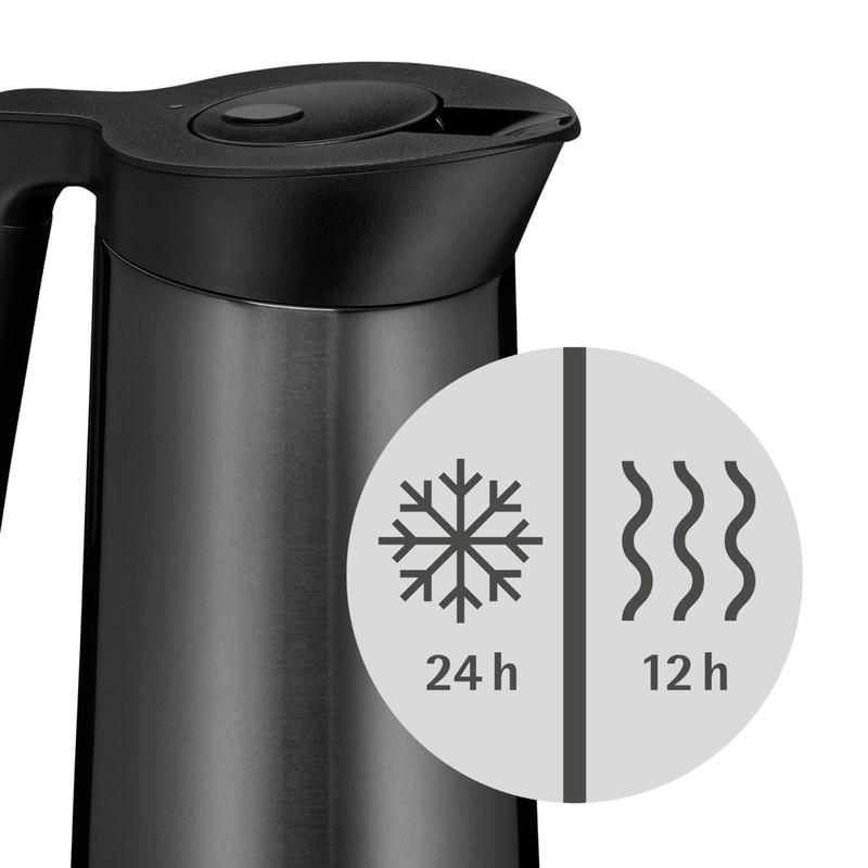 WMF Kineo Double-Walled Insulated Jug 0.6 L, Thermos Flask Stainless