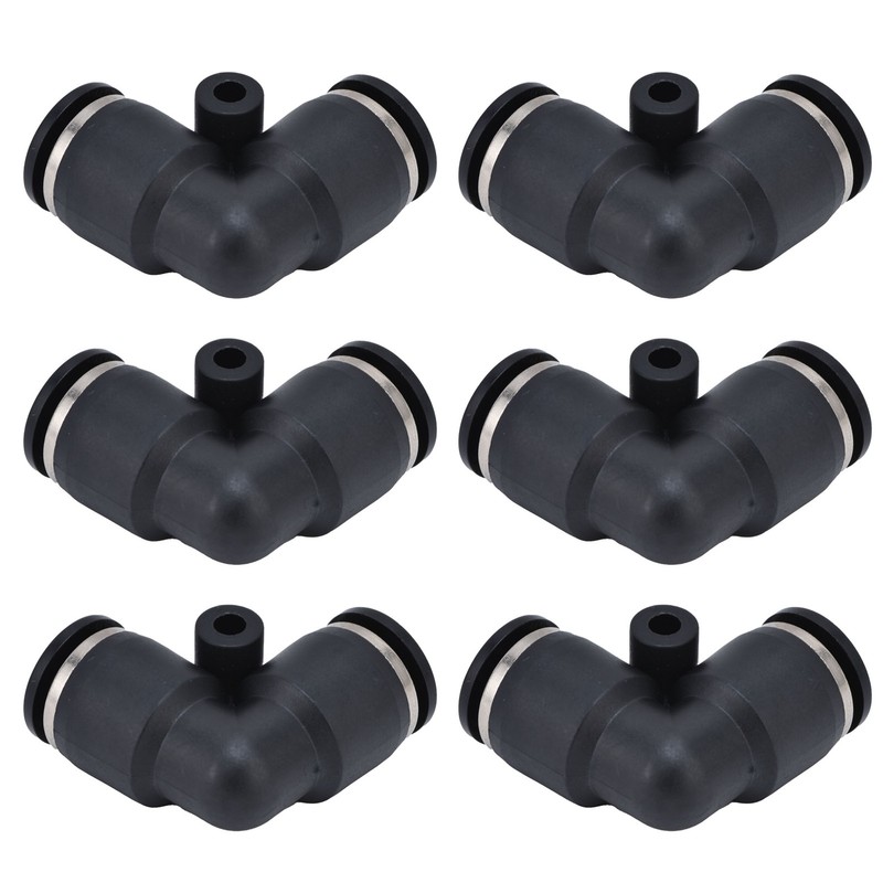 10pcs Pneumatic Connector Durable ABS Replaceable Practical Connecting Accessories for