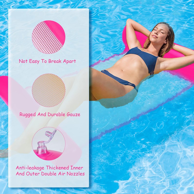 Sinwind Multipurpose Hammock Inflatable Float Pool 4 in 1 Float
