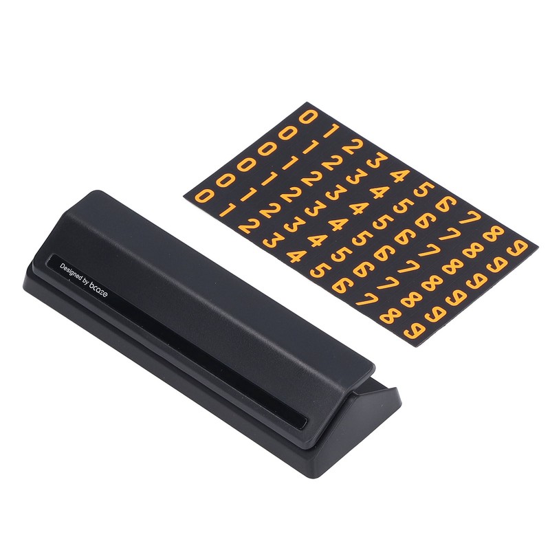 Car Temporary Parking Sign Stable Structure Environmentally Friendly Small Compact