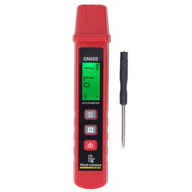 Wood Moisture Meter 7 Material Modes Backlit Display High Precise Pin Type Cement Wall Tile Moisture Tester