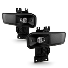 AKKON - Fit 2023 2024 Ford Super Duty F250 F350 F450 F550 23-25 Halogen Type Fog Lights Front Bumper Lamp w/Switch Driver + Passenger Side Replacement