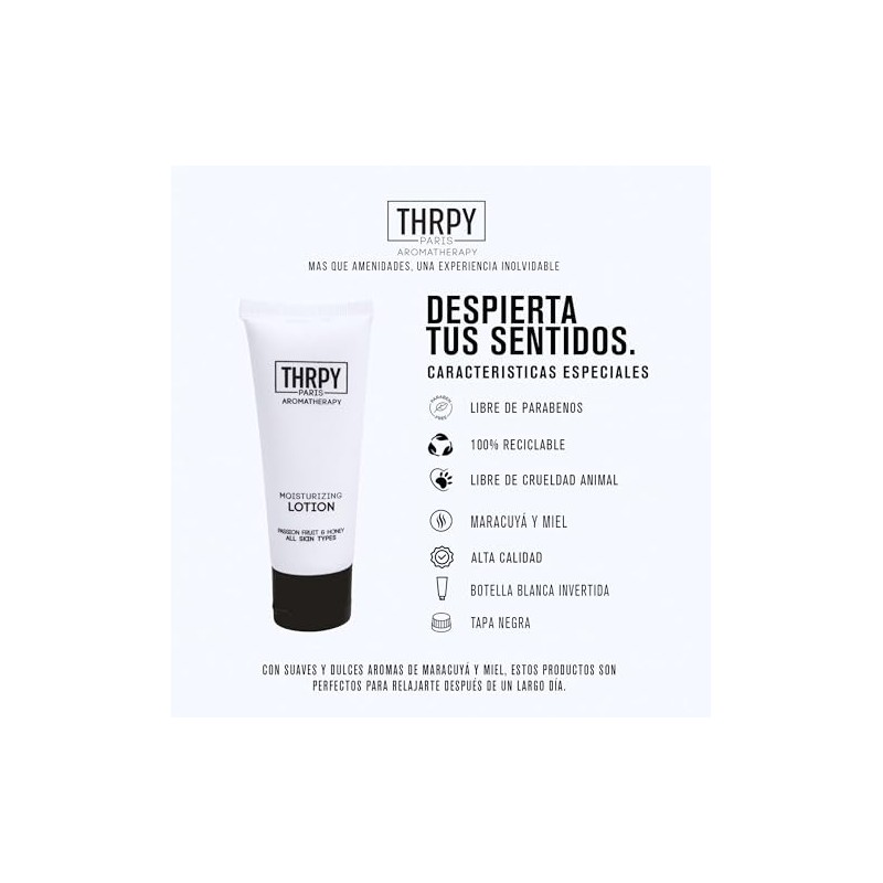 Kit Amenidades Airbnb Hotel Thrpy Contiene 200 Piezas Jabón Shampoo