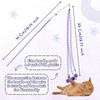 KINDABLU Cat Feather Wand for Endless Interactive Play, Cat Wand