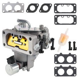 FH721V FH641V Carburetor for Kawasaki FH601V FH641V FH661V FH680V FX850V FX801V 22 HP Engine Carb Replace# 15004-0757 15004-1010 15004-0760 15004-1008 15004-1005 15004-7024 15003-7094 with Gaskets