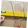 TEHAUX 1 Set Coping Saw Wooden Handle Tool Portable Hand