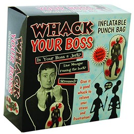 Diabolical Gifts DP0869 Whack Your Boss Inflatable Punch Bag