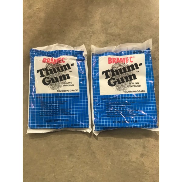 BRAMEC 2 PACK BRAMEC THUMB-GUM SEALING COMPOUND 1-LB PACKAGE 1003