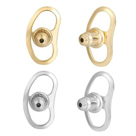 Respaldos de Bala para Aretes Pesados 4 Unidades