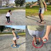 Eleactive Folding Pétanque Circle Black FIPJP Approved for Competitions