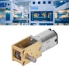 Gear Motor DC 6V Single Shaft Turbo Worm Motor Speed