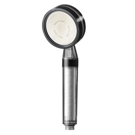 EZWELL Visible Filtered Shower Head Black Edition with High Pressure Rain-NSF Certificated-Korea| Filtration System, Removes Micro Substances | - Good for Dry skin & Hair, RV, Bathroom - Easy Install