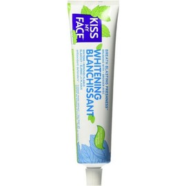 Kiss My Face Kiss My Face Toothpaste Whitening Cool Mint 4.5 Ounce (Flouride-Free) (133ml) (3 Pack)