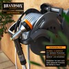 Brandson - Gartenbrause Metall − Handbrause Garten - 7 Sprühbilder