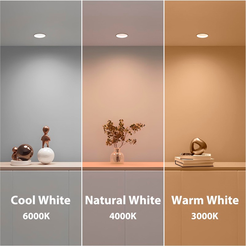 Arotelicht 5 W LED Recessed Spotlight, Flat, 230 V, 6
