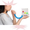 Roczential 1 Piece Lung Trainer, Natural Breathing Exerciser Trainer, Washable