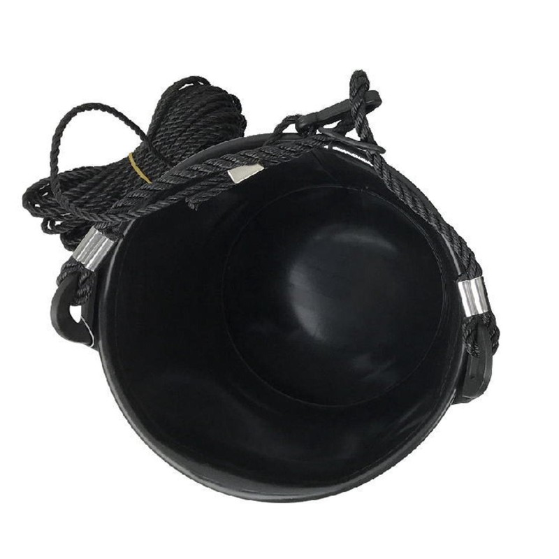 RISEWAY(ライズウェイ) EVA水汲みハードバケツ 丸型 18cm ブラック UEV-025