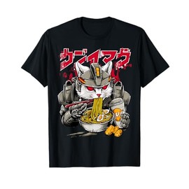 Cyberpunk Japan Streetwear Y2K Anime Manga T-Shirt