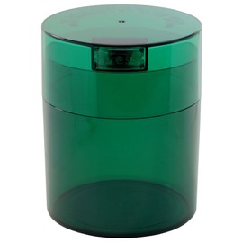 Coffeevac Multi-Use Vacuum Seal Portable Storage airtight Container, 1/2-Pound, Green Tint